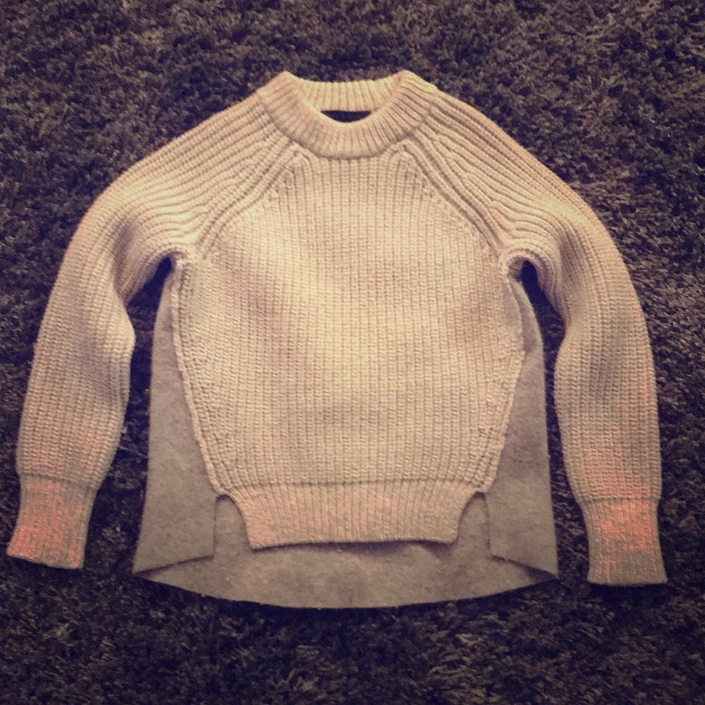 Rag & Bone gray sweater